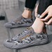 Men Camouflage Canvas Lace  Up Soft Sole Outdoor Sports Casual Shoes