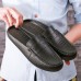 Men Casual Beach Outdoor Driving Backless Slippers