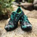 Men Breathable Cloth Fabric Elastic Band Round Toe Non Slip Water Hiking Shoes