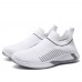 Men Breathable Mesh Soft Non  Slip Slip  On Casual Running Fitness Sneakers