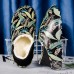 Men Warm Lining Slip  On Leaf Printing Fashion Home Winter Slippers