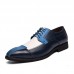 Men PU Leather Stylish Oxfords Business Dress Shoes