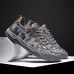 Men Camouflage Canvas Lace  Up Soft Sole Outdoor Sports Casual Shoes