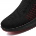 Men Breathable Mesh Soft Non  Slip Slip  On Casual Running Fitness Sneakers