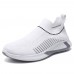 Men Breathable Mesh Soft Non  Slip Slip  On Casual Running Fitness Sneakers