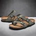 Men Clip Toe Buckle Slip On Casual Beach Daily Slippers