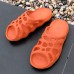 Men Outdoor Beach Thick Soled Light Weight Hollow Out Slippers