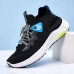 Men’s Fly Woven Breathable Comfortable Casual Non  Slip Wear  Resistant Sneakers