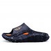 Men Outdoor Bathroom Indoor Thick Bottom Non  Slip Beach Slippers