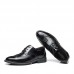 Men Large Size Lace Up Pointed Out Business Formal Derby Shoes