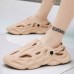 Men Holiday Lightweight Anti  Slip Hole Glog Shoes Beach Slippers Sandals