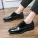 Men Breathable Lace Up Oxfords Formal Business Dress Shoes