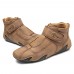 Men Slip Resistant Soft Sole Comfy Casual Hand  stitched Boots