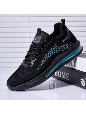 Men Breathable Mesh Lace  Up Casual Running Sneakers Dad Shoes