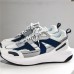 Menico Men’s Cloth Material Fashion Outdoor Contrast Color Soft Wear  Resistant Running Sneakers