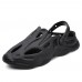 Men Holiday Lightweight Anti  Slip Hole Glog Shoes Beach Slippers Sandals