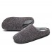 Men Warm Plush Soft Sole Casual Home Slippers