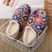 Men Warm Lining Waterproof Non  Slip Printing Colorful Stylish Home Winter Slippers