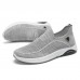 Men’s Flyknit Breathable Low Top Casual Soft Sole Ultralight Running Shoes Sneakers