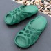 Men Outdoor Beach Thick Soled Light Weight Hollow Out Slippers