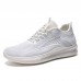 Men Breathable Mesh Lace  Up Casual Running Sneakers Dad Shoes