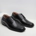 Men Square Head Non Slip Lace  up Business Dress Shoes