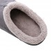 Men Warm Lined Slip On Home Casual Winter Slippers